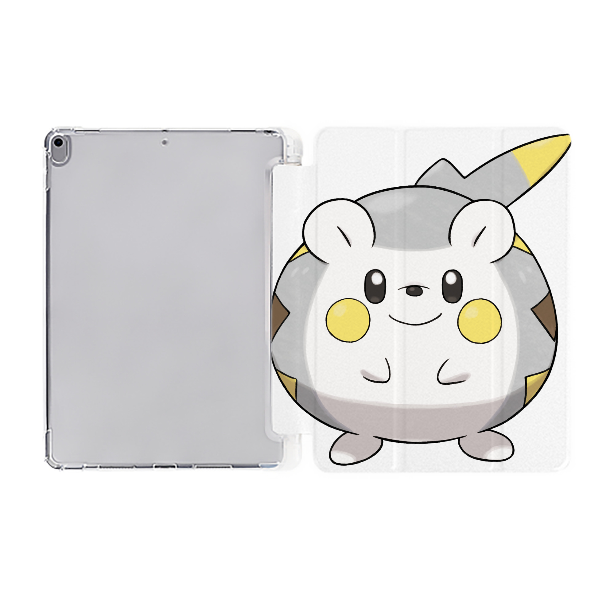 （画像用） ポケットモンスター Pokémon IPad ケース ペン収納付き 三つ折りスタンド PUレザー×シリコン 対応機種9.5/10.5/10.9インチ